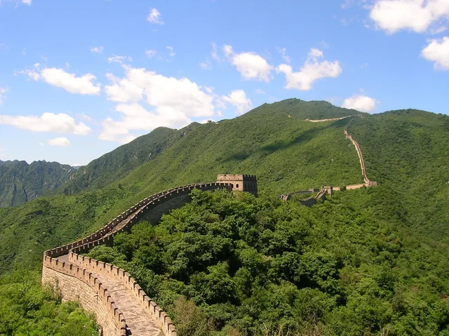 Great Wall at Mutianyu in Beijing