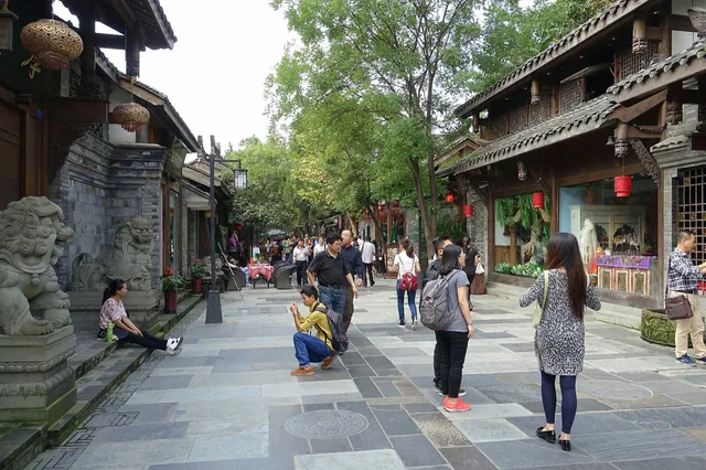 Kuanzhai Alley in Chengdu