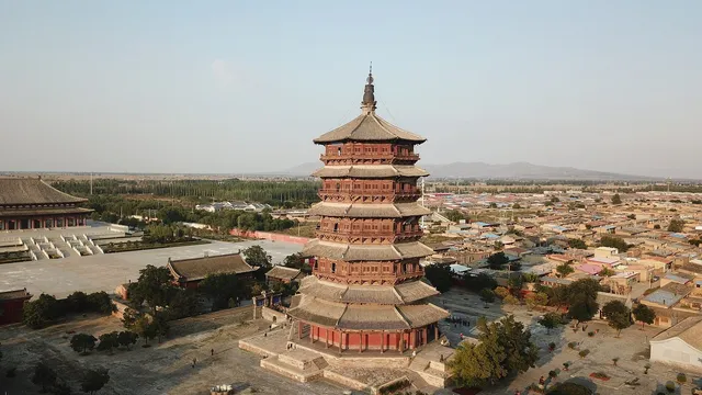 Yingxian Wooden Pagoda in Datong