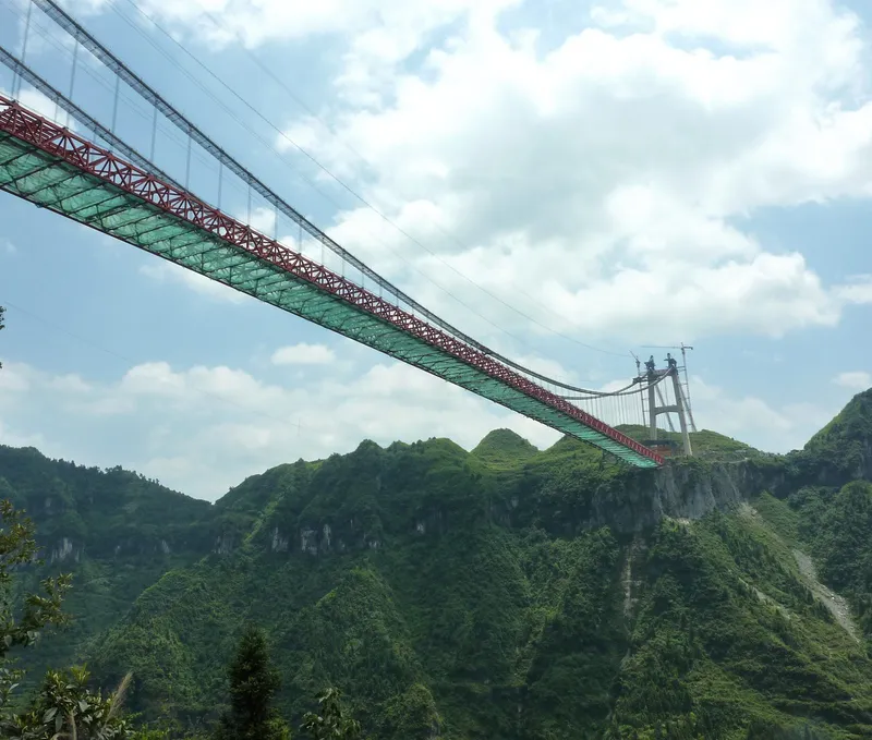 Aizhai Suspension Bridge in Fenghuang