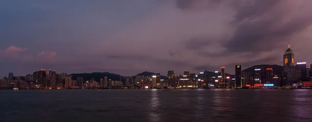 Victoria Harbour in Hong Kong