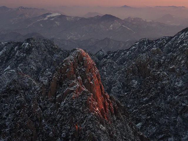 The Sea of Clouds & Sunrise Points in Huangshan