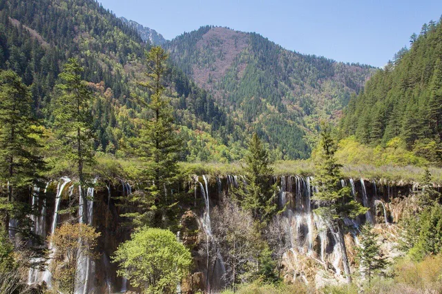 Nuorilang Waterfall in Jiuzhaigou
