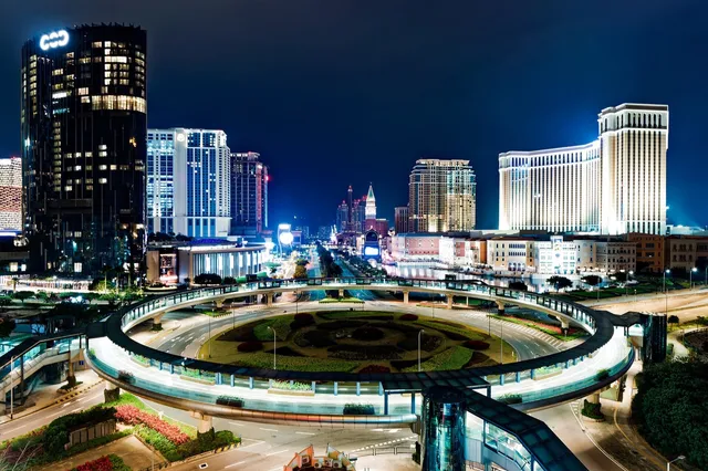 The Cotai Strip in Macau