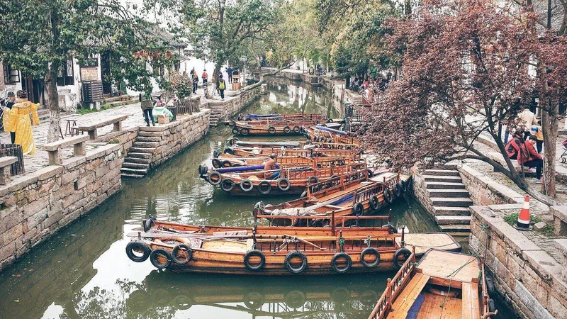 Tongli Water Town in Suzhou