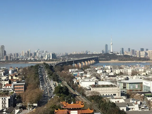 The First Yangtze River Bridge in Wuhan