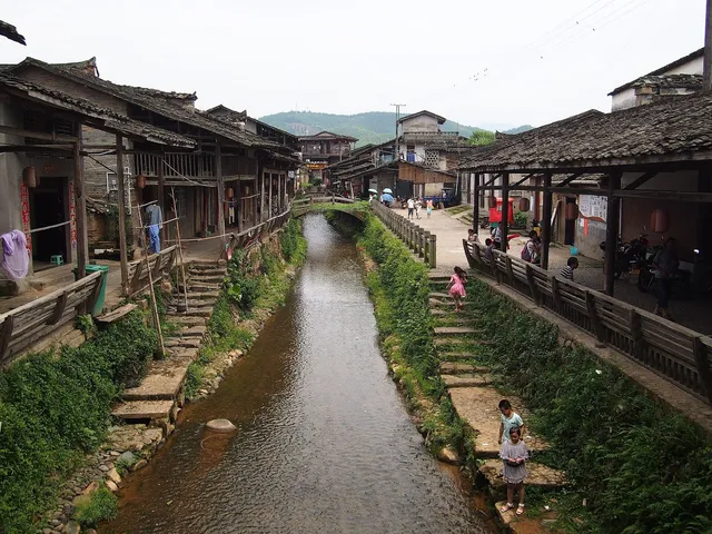 Xiamei Ancient Village in Wuyishan