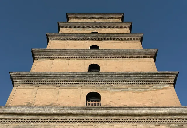 Giant Wild Goose Pagoda in Xi'an