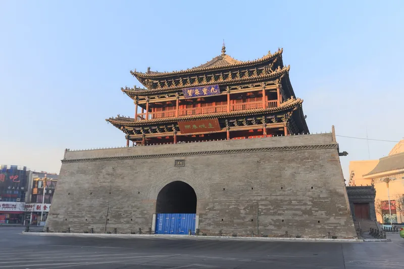 Zhenyuan Tower in Zhangye